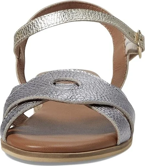 Eric Michael Pisa Women's Sandals Silver/Gold : EU 40 (US Women's 9.5-10) M (B), Leather - Image 2