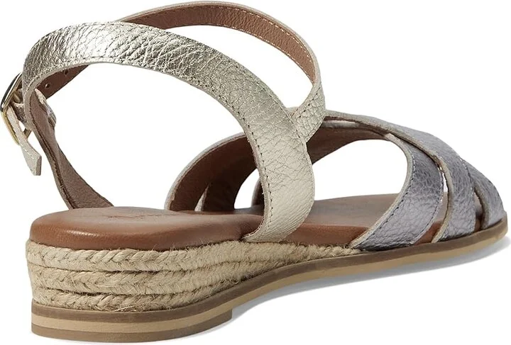 Eric Michael Pisa Women's Sandals Silver/Gold : EU 40 (US Women's 9.5-10) M (B), Leather - Image 4