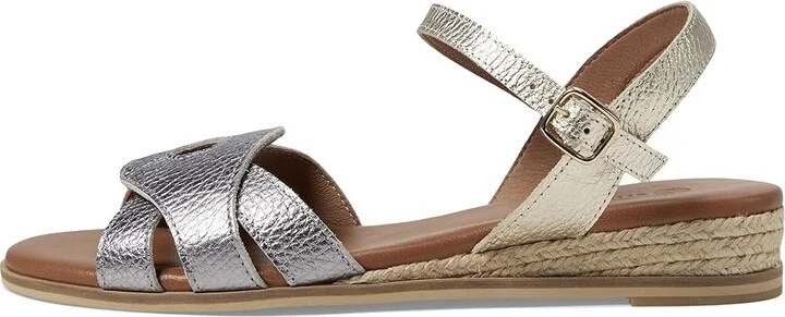 Eric Michael Pisa Women's Sandals Silver/Gold : EU 40 (US Women's 9.5-10) M (B), Leather - Image 5