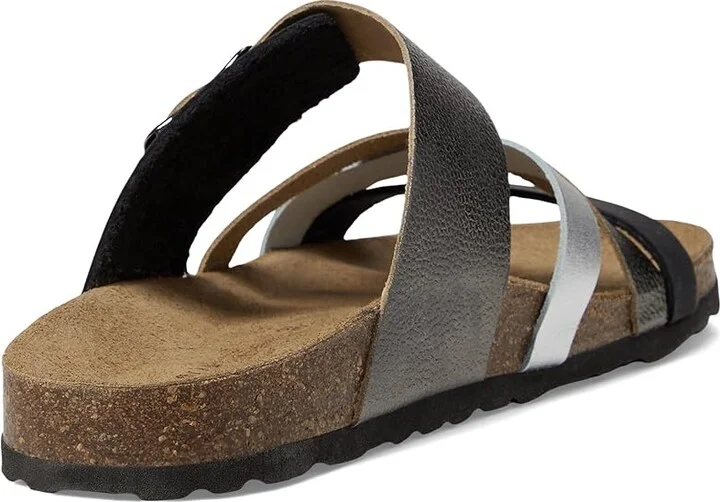 Eric Michael Randy Women's Sandals Black Combo : EU 38 (US Women's 7.5-8) M (B), Leather - Image 4