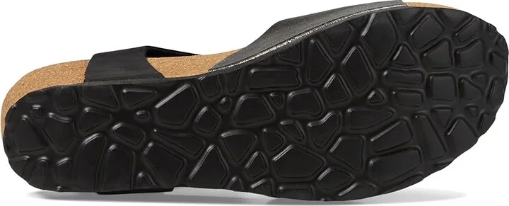 Eric Michael Rosalie Women's Sandals Black/Pewter : EU 42 (US Women's 11-12) M (B), Leather - Image 3