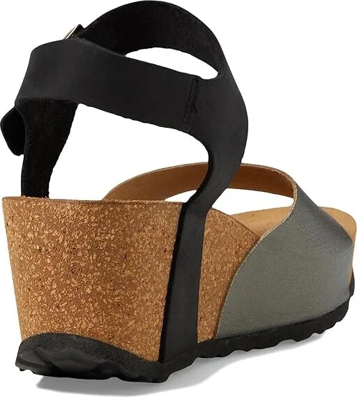 Eric Michael Rosalie Women's Sandals Black/Pewter : EU 42 (US Women's 11-12) M (B), Leather - Image 4