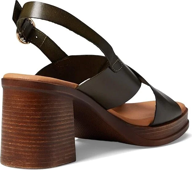 Eric Michael Savannah Women's Shoes Olive : EU 36 (US Women's 5.5-6) M (B), Leather - Image 4