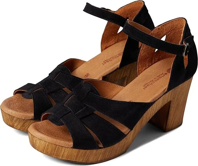 Eric Michael Savy Women's Shoes Black : EU 40 (US Women's 9.5-10) M (B), Leather