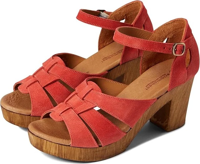 Eric Michael Savy Women's Shoes Red : EU 36 (US Women's 5.5-6) M (B), Leather