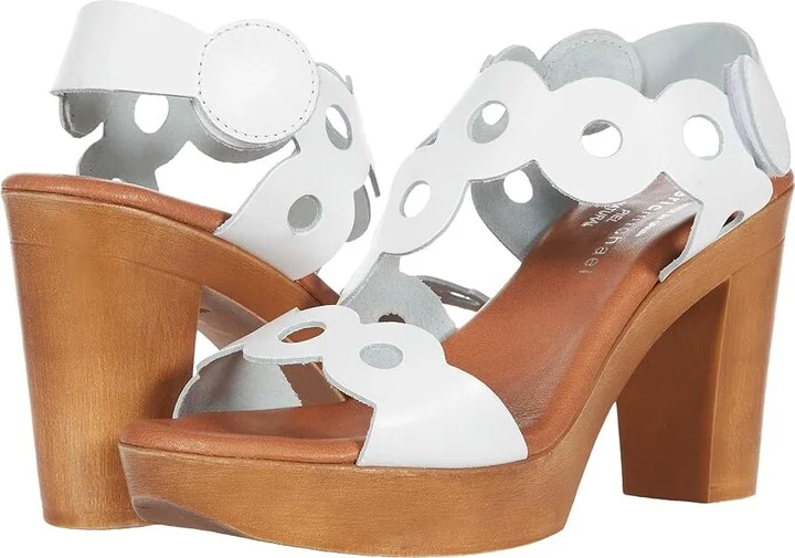 Eric Michael Sienna Women's Shoes White : EU 41 (US Women's 10-11) M (B), Leather