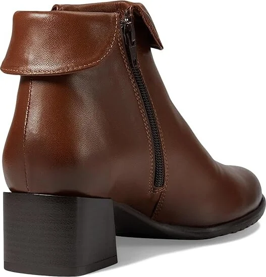Eric Michael Sonia Women's Wedge Shoes Cognac : EU 39 (US Women's 8.5-9) M (B), Leather - Image 4