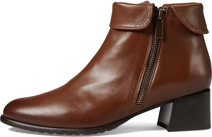 Eric Michael Sonia Women's Wedge Shoes Cognac : EU 39 (US Women's 8.5-9) M (B), Leather - Image 6