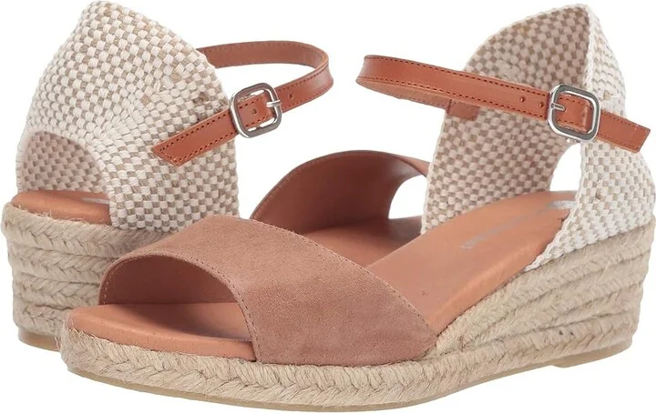 Eric Michael Trieste Women's Shoes Brown Nubuck : EU 41 (US Women's 10-11) M (B), Textile/Nubuck/Leather