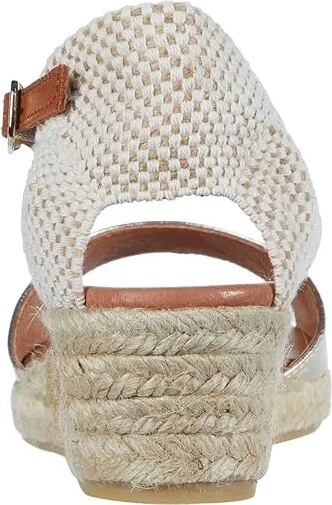 Eric Michael Trieste Women's Shoes Gold : EU 40 (US Women's 9.5-10) M (B), Textile/Leather - Image 5