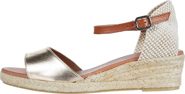 Eric Michael Trieste Women's Shoes Gold : EU 40 (US Women's 9.5-10) M (B), Textile/Leather - Image 7