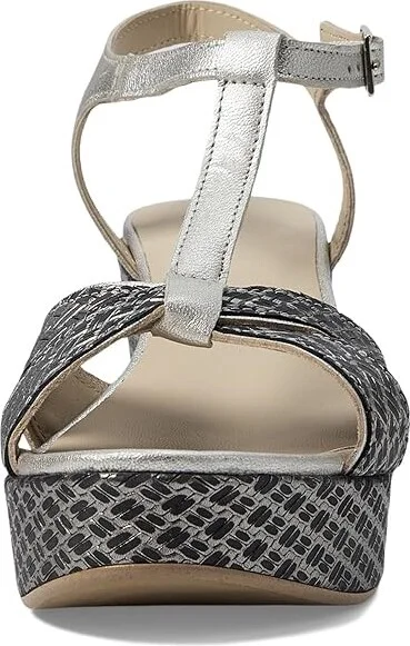 Eric Michael Valencia Women's Wedge Shoes Gold : EU 36 (US Women's 5.5-6) M (B), Leather - Image 6