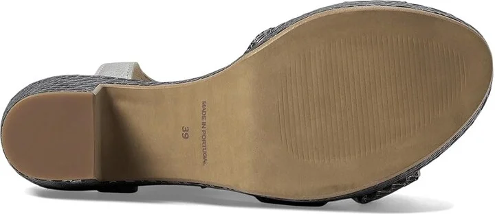 Eric Michael Valencia Women's Wedge Shoes Gold : EU 36 (US Women's 5.5-6) M (B), Leather - Image 7