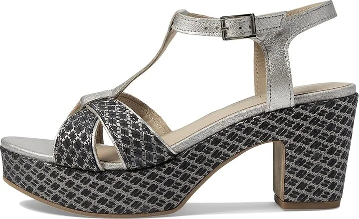 Eric Michael Valencia Women's Wedge Shoes Gold : EU 36 (US Women's 5.5-6) M (B), Leather - Image 9