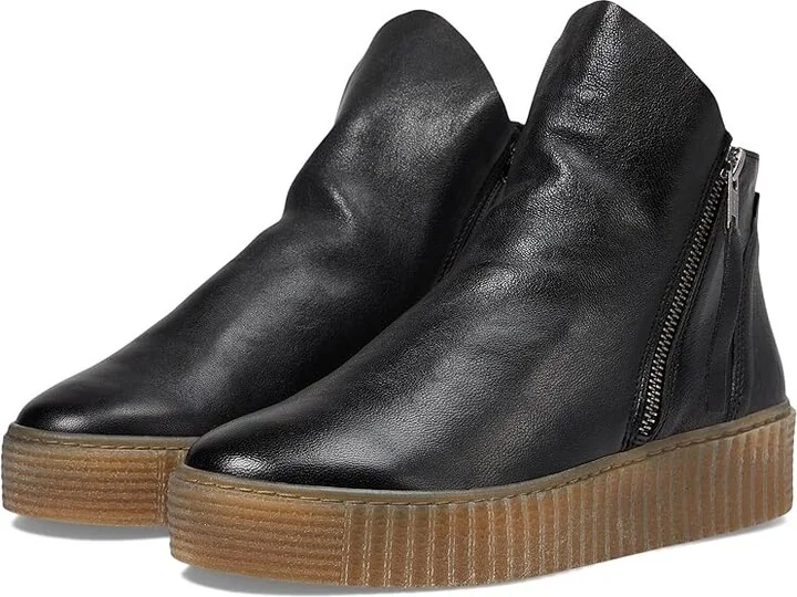 Eric Michael Zelda Women's Boots Black : EU 39 (US Women's 8.5-9) M (B), Leather/Rubber