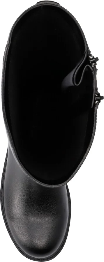 Erica Mixed Media Equestrian Boot - Image 11