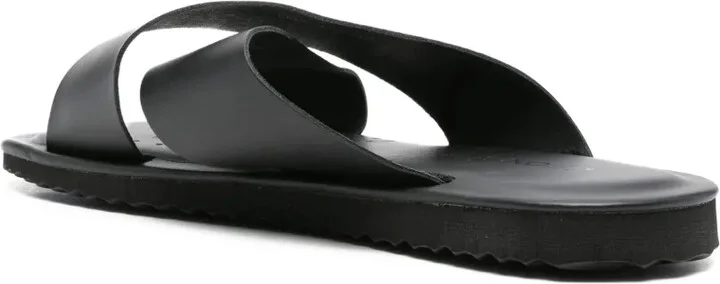 Erice cross-strap leather sandals - Image 3