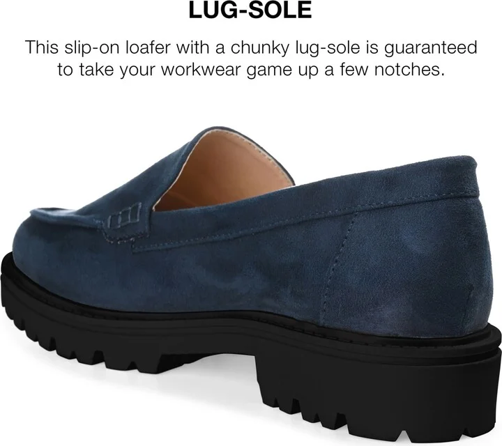 Ericka Lug Sole Platform Loafer - Wide Width - Image 9