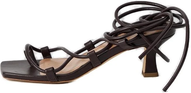 Erika Cavallini Cross Lace-Up Sandals