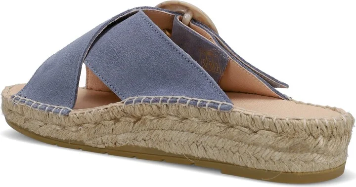Erin Espadrille Platform Wedge Slide Sandal - Image 2
