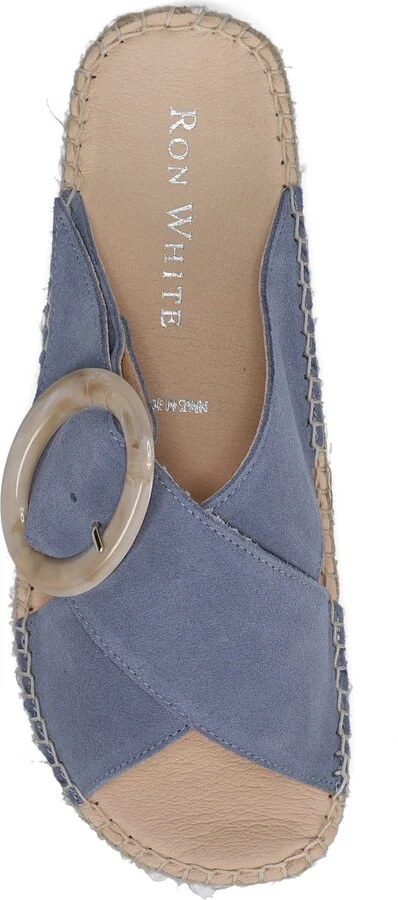 Erin Espadrille Platform Wedge Slide Sandal - Image 4