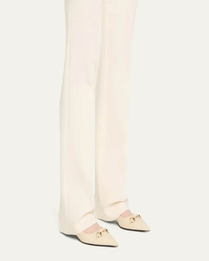 Erin GG Leather Bit Slingback Pumps - Image 8