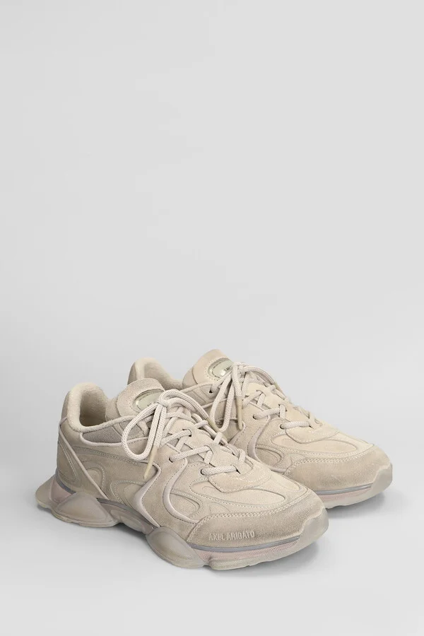 Eris Sneakers In Beige Suede - Image 2