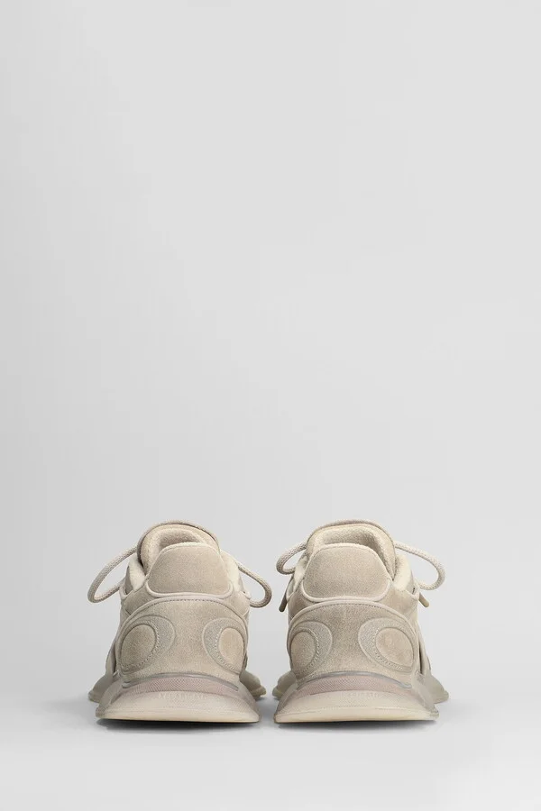 Eris Sneakers In Beige Suede - Image 4