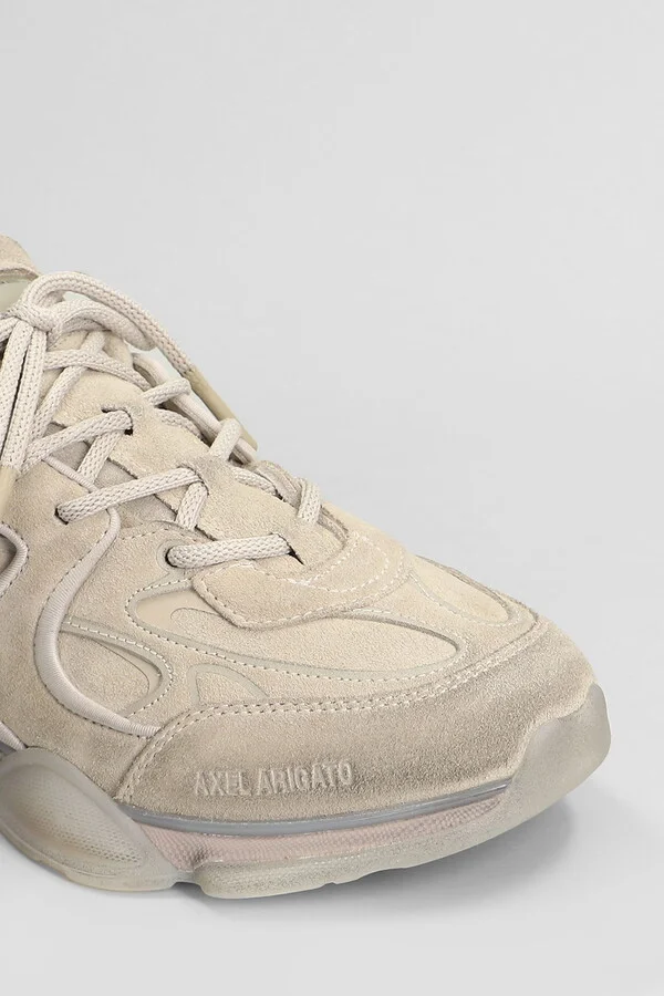 Eris Sneakers In Beige Suede - Image 5