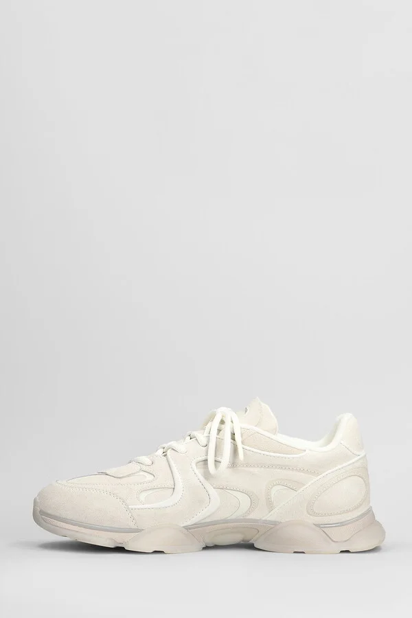 Eris Sneakers In White Suede - Image 3