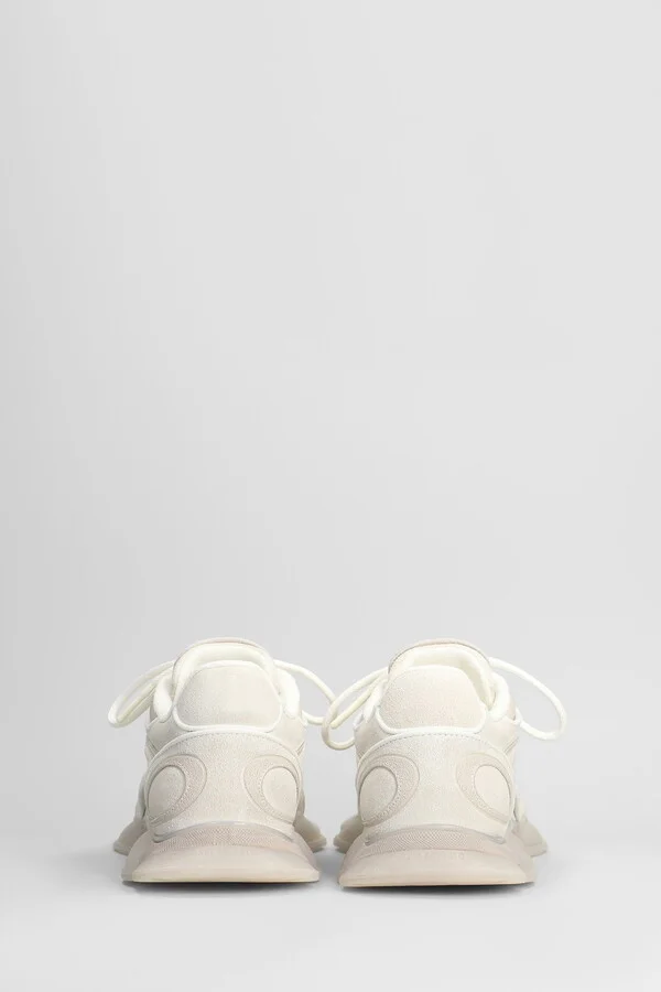 Eris Sneakers In White Suede - Image 4