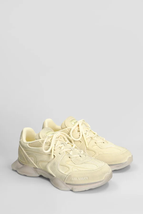 Eris Sneakers In Yellow Suede - Image 2