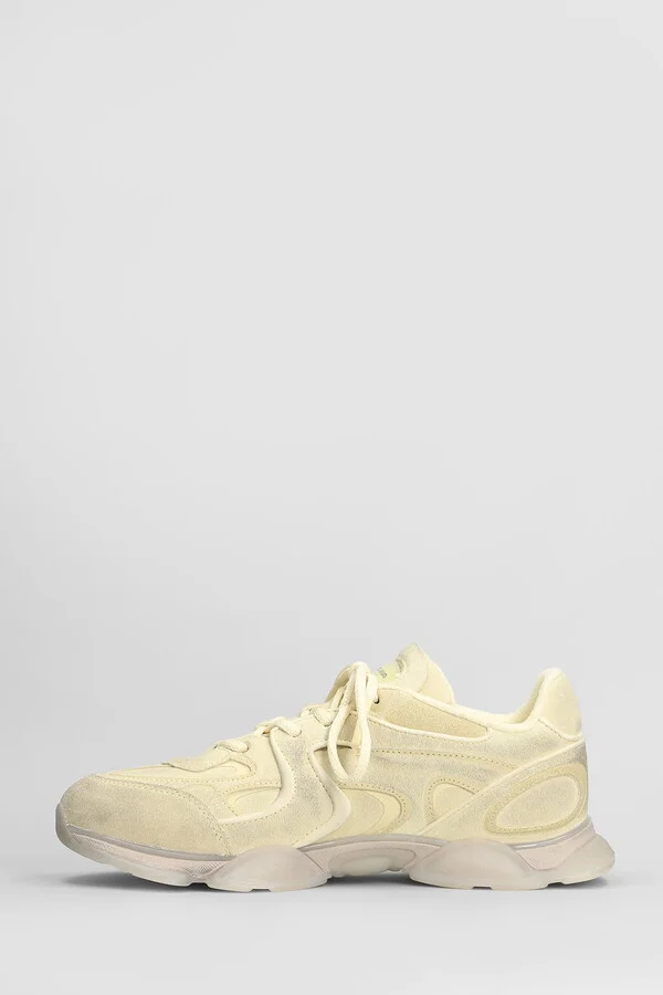 Eris Sneakers In Yellow Suede - Image 3