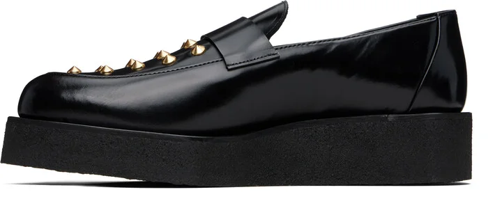 Ernest W. Baker Black Creeper Loafers - Image 3
