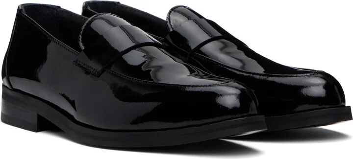 Ernest W. Baker Black Leather Loafers - Image 4