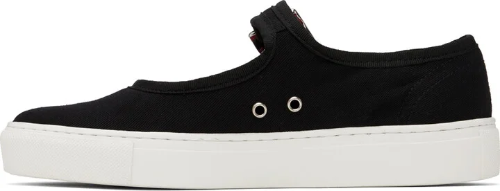 Ernest W. Baker Black Mary Jane Sneakers - Image 3