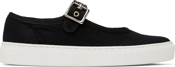 Ernest W. Baker Black Mary Jane Sneakers