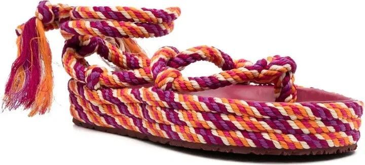 Erol tasselled rope sandals - Image 2