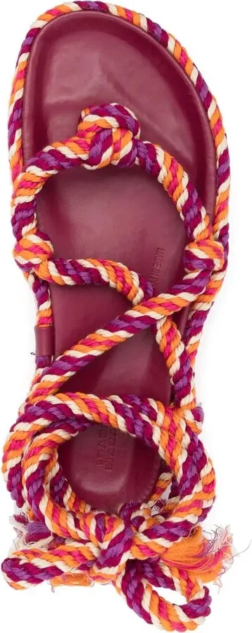 Erol tasselled rope sandals - Image 4