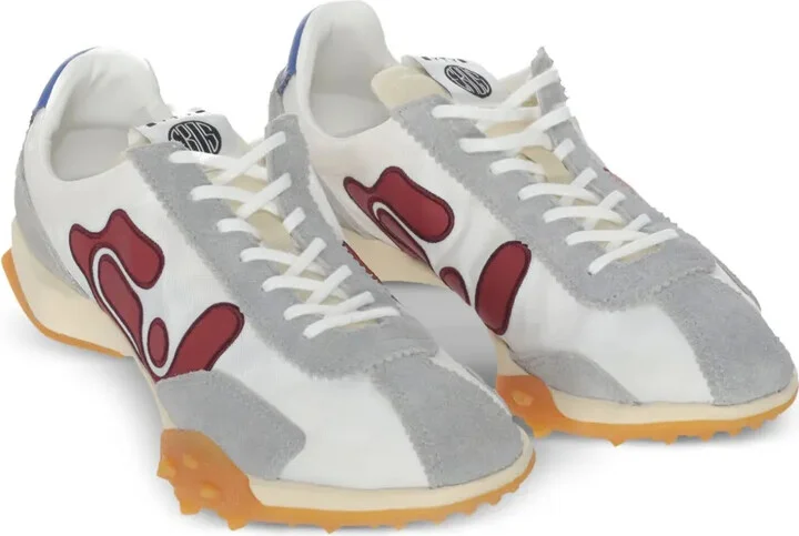 Eros panelled suede sneakers - Image 2