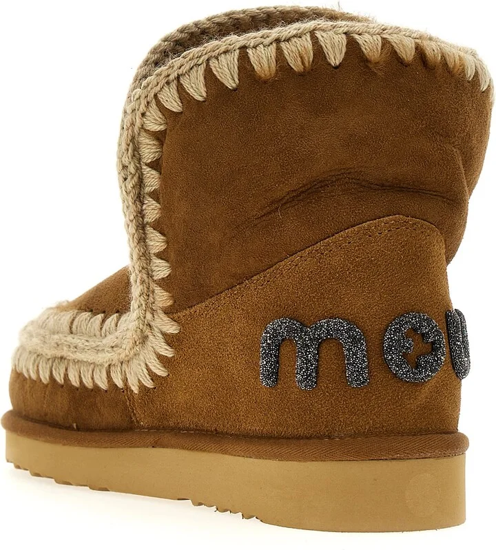 'eskimo 18 Glitter Logo' Ankle Boots - Image 3