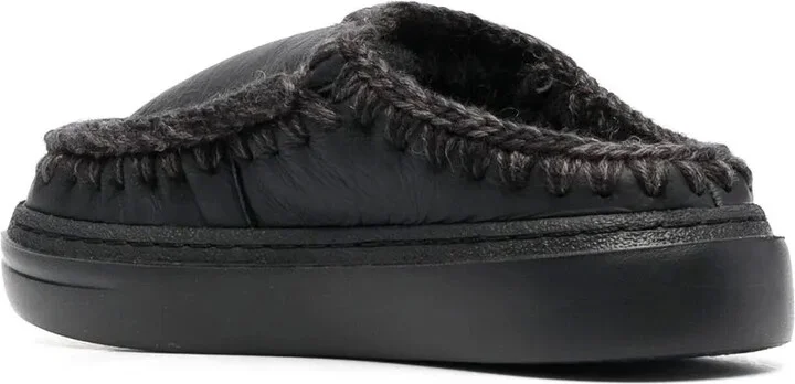 Eskimo leather slippers - Image 3