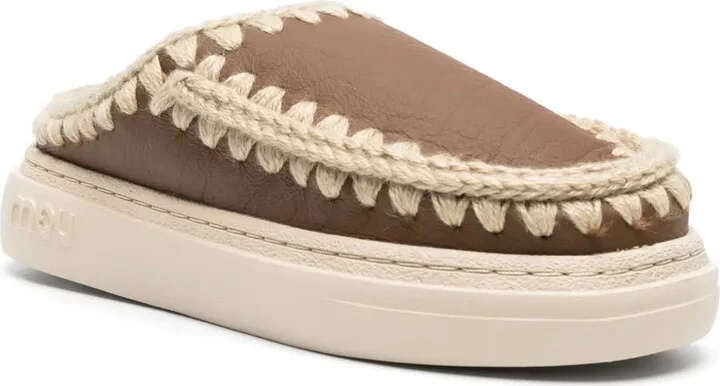 Eskimo leather slippers - Image 2