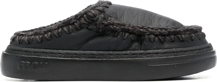 Eskimo leather slippers