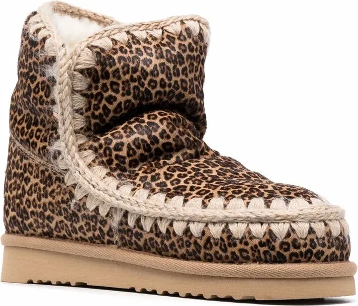 Eskimo leopard-print boots - Image 2