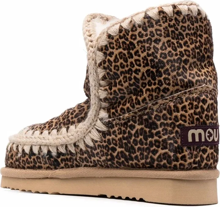 Eskimo leopard-print boots - Image 3