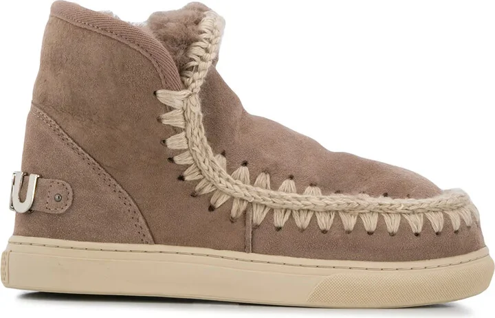 Eskimo logo ankle boots