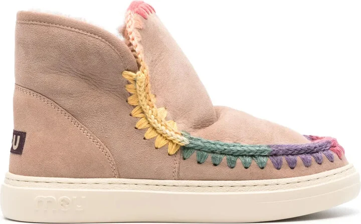 Eskimo Rainbow suede boots
