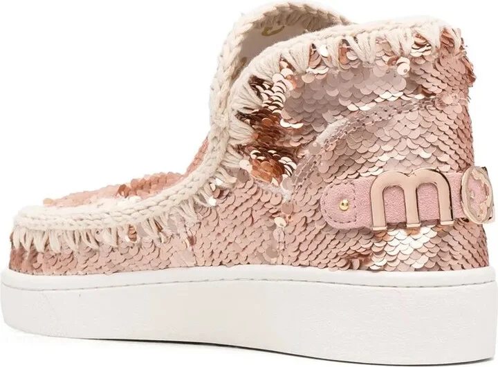 Eskimo sequin-embellished boots - Image 3