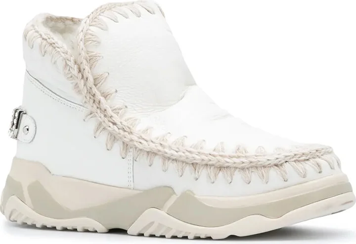 Eskimo Whipstitch High-Top Sneakers - Image 2